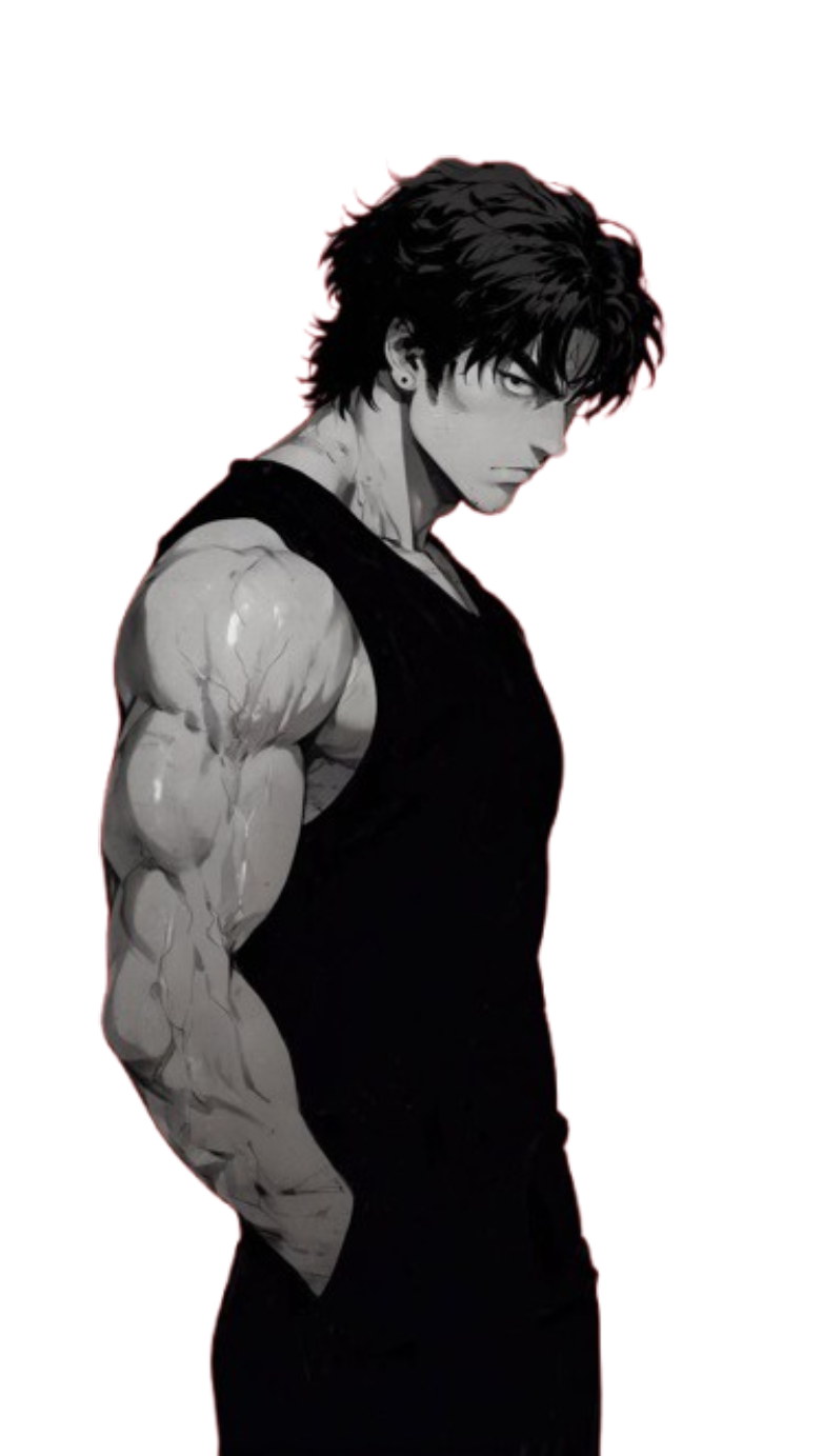 Anime Fighter Oversized Graphic T-Shirt