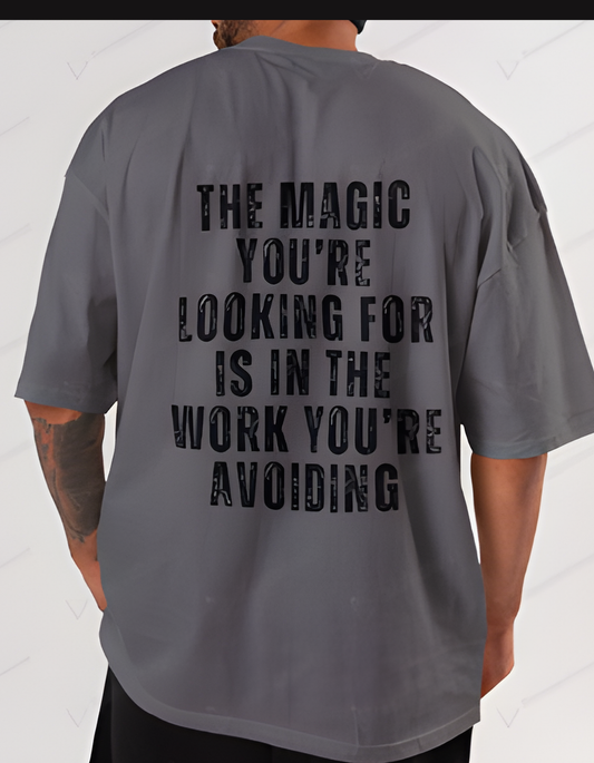 Dream It, Believe It, Achieve It Oversized T-Shirt