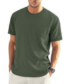 Drop Shoulder Plain T-Shirt