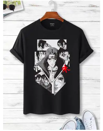 Itachi Uchiha – Legacy Back Print Anime T-Shirt