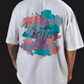 Positive Mind Oversized Graphic T-Shirt