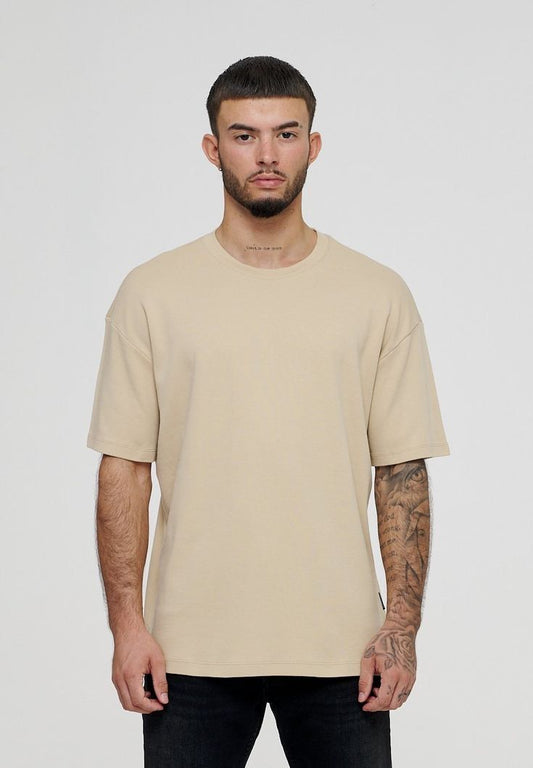 Drop Shoulder Plain T-Shirt