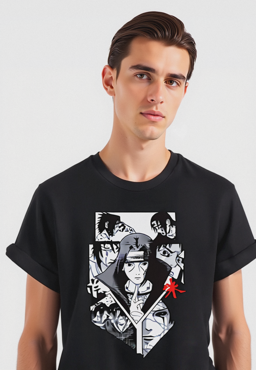 Itachi Uchiha – Legacy Back Print Anime T-Shirt