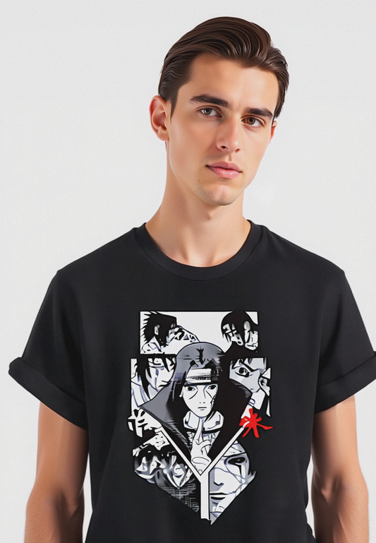 Itachi Uchiha – Legacy Back Print Anime T-Shirt