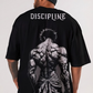 “Discipline Oversized Graphic T-Shirt